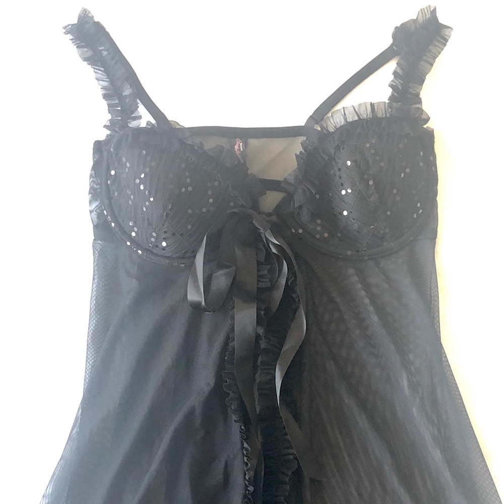 Black lingerie